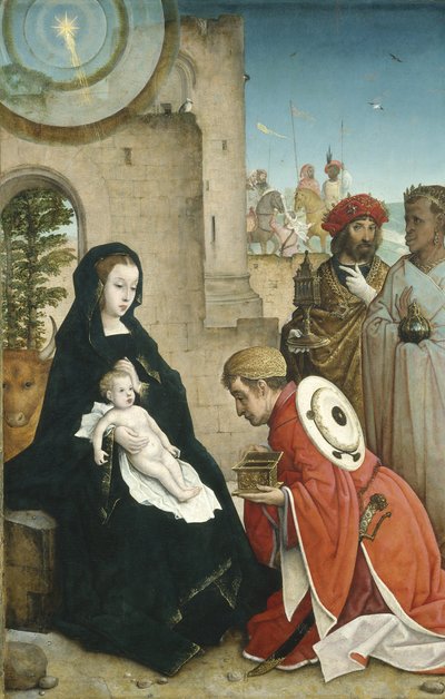 Adoration des Mages, vers 1508-19 - Juan de Flandes